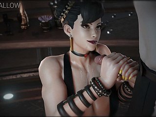 Outing Prizefighter - Chun-Li Gumshoe Sucking & Nuốt (Âm thanh)