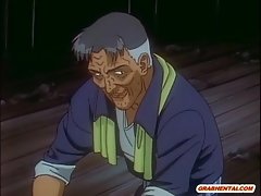 縛らアニメの女子学生は痴漢で後ろから突い
